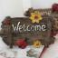 แม่เหล็กติดตู้เย็น รูปป้ายไม้ welcome ลายที่ 1 โปร 3 ชิ้น 100.-