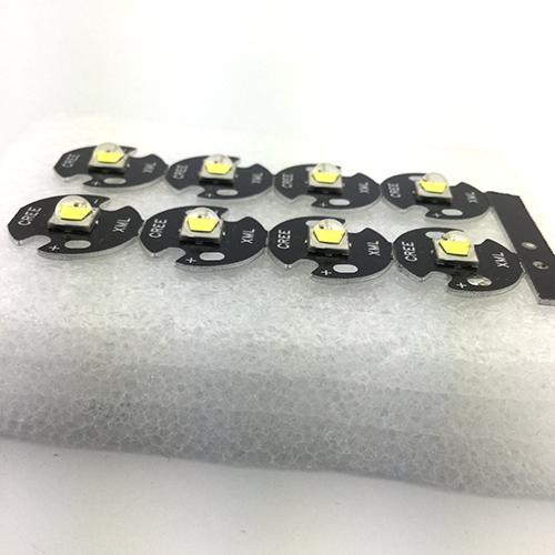 Cree XM-L2 LED Emitter U2 6C 1100LM 6000K White Color (แสงขาว) 10W with 16mm Round Base For Flashlight DIY (หลอดละ)