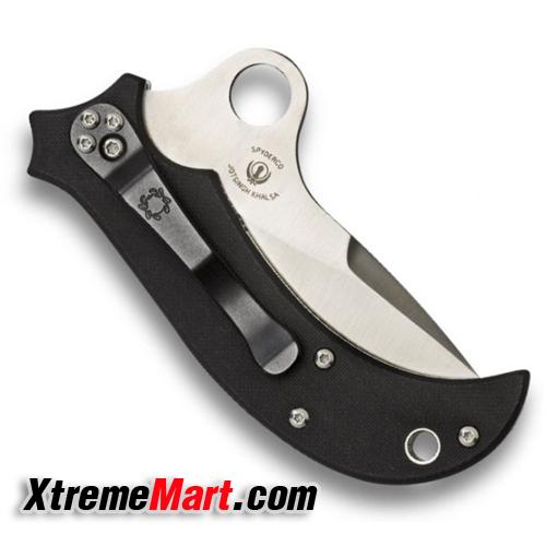 มีดพับ Spyderco C40GP Knife Pocket Folding Knife Sanding Surface Stainless Steel 58HRC Spider Camping Knife