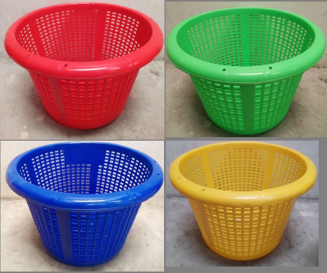 P05923 หลัวปลา จุ 30 กิโล หนา (51.5*51.5*33 cm) No.504 (ราคาส่งต่อ 1 โหล: 12 ใบ:เฉลี่ย 175 บต่อใบ)