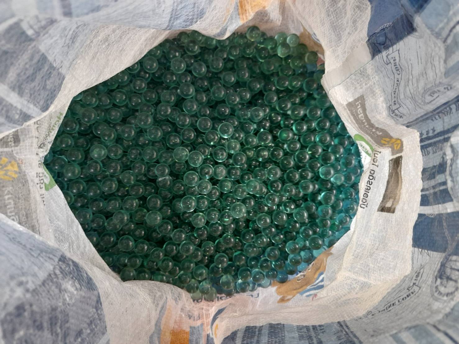 ลูกแก้วใส (กระสอบ) (ขนาด16มิลลิเมตร) (ขายปลีก ขายส่ง) (จำนวนเยอะหลักร้อยถึงหลักพันลูก)