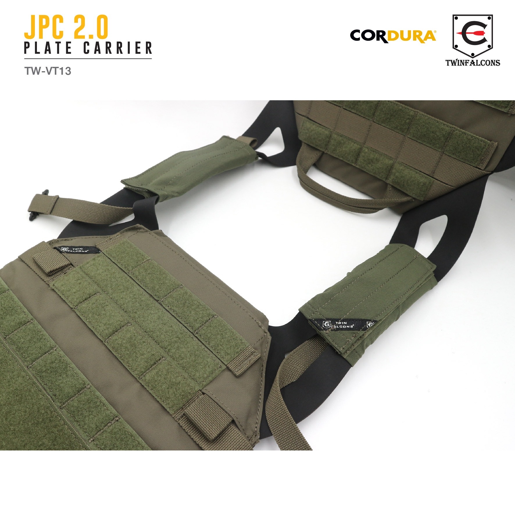 เสื้อเกราะ JPC 2.0 Plate Carrier ( Twinfalcons ) [ TW-VT13 ] (K4100)