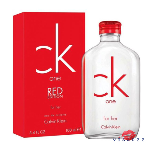 Ck One Red Edition for Her EDT 100mL กลิ่นหอมแนวกลิ่น Floral-Fruity ให้กลิ่นหอมเย้ายวนไม่ซ้ำใคร