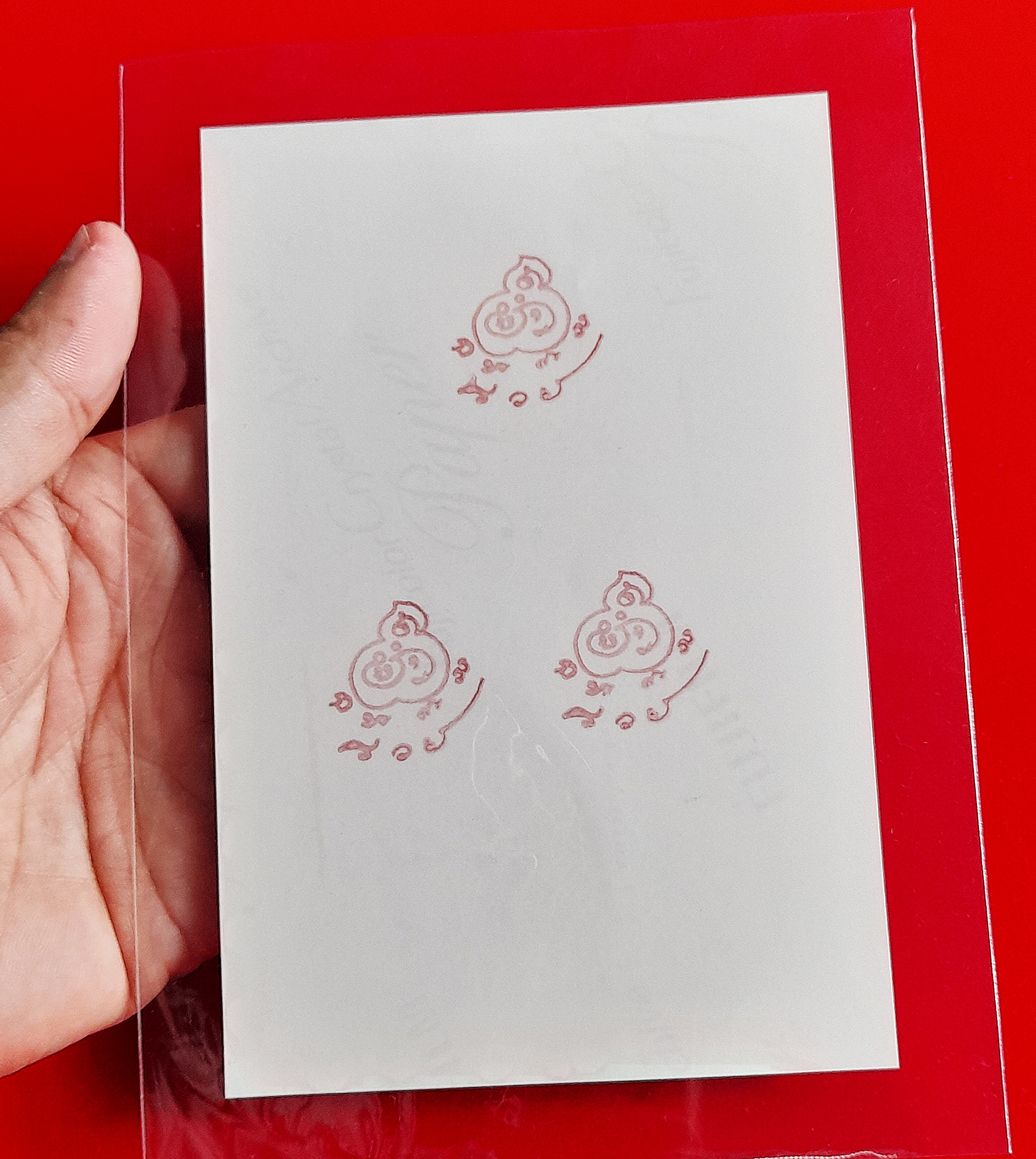 รูปภาพ ครูบากฤษดา วิมานแก้ว หลัง “#ยันต์ดวงแก้วยอดนิพพาน” (ใหญ่4x6นิ้ว) ปี2562 #อฐิษฐานจิตแล้ว #รับประกันแท้ - ครูบากฤษดา วัดสันพระเจ้าแดง(วัดป่ายาง) จ.ลำพูน