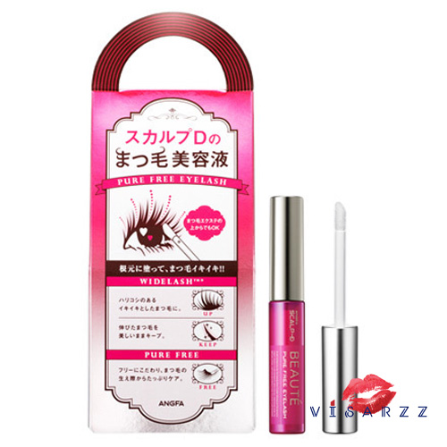 (แพคเกจใหม่ล่าสุด) ANGFA Scalp-D Beaute Pure Free Eyelash Serum 6mL เซรั่มบำรุงขนตาช่วยให้ขนตายาวขี้น และแข็งแรง ดกดำ เรียงตัวสวย ไม่หลุดง่าย