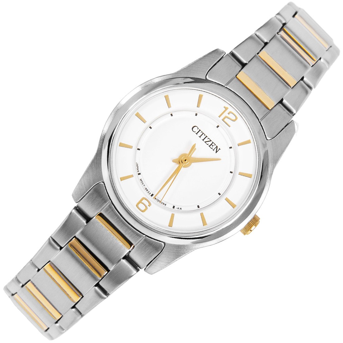 Citizen Analog White Dial Women's Watch ER0184-53A