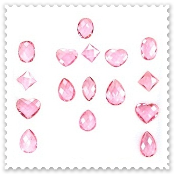 Briolette 2 faces Pink Sapphire จัดเซ็ท ต่างหูและจึ้ จำนวน 16 เม็ด หนัก 7.46 กะรัต สีชมพูอ่อน หวาน No.4 เนื้อสะอาด 90%ขึ้นไป จากอัฟ