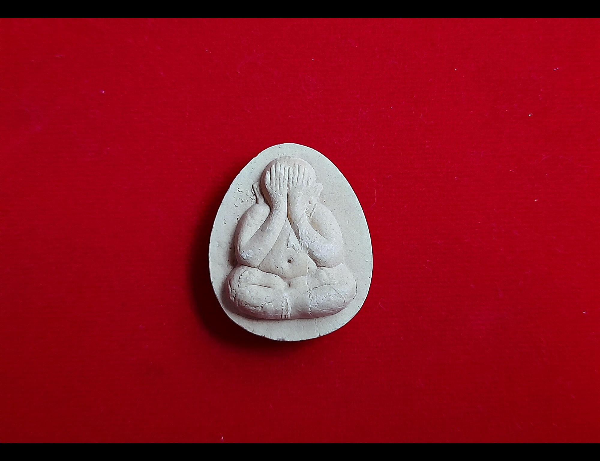 พระปิดตา จัมโบ้ มหาลาภ หลังยันต์ดวงแก้วพระสีวลี เนื้อผง ปี2561 #รับประกันแท้ - พระอาจารย์สุริยัณ วัดป่าฉัพพรรณรังสี จ.ชัยภูมิ