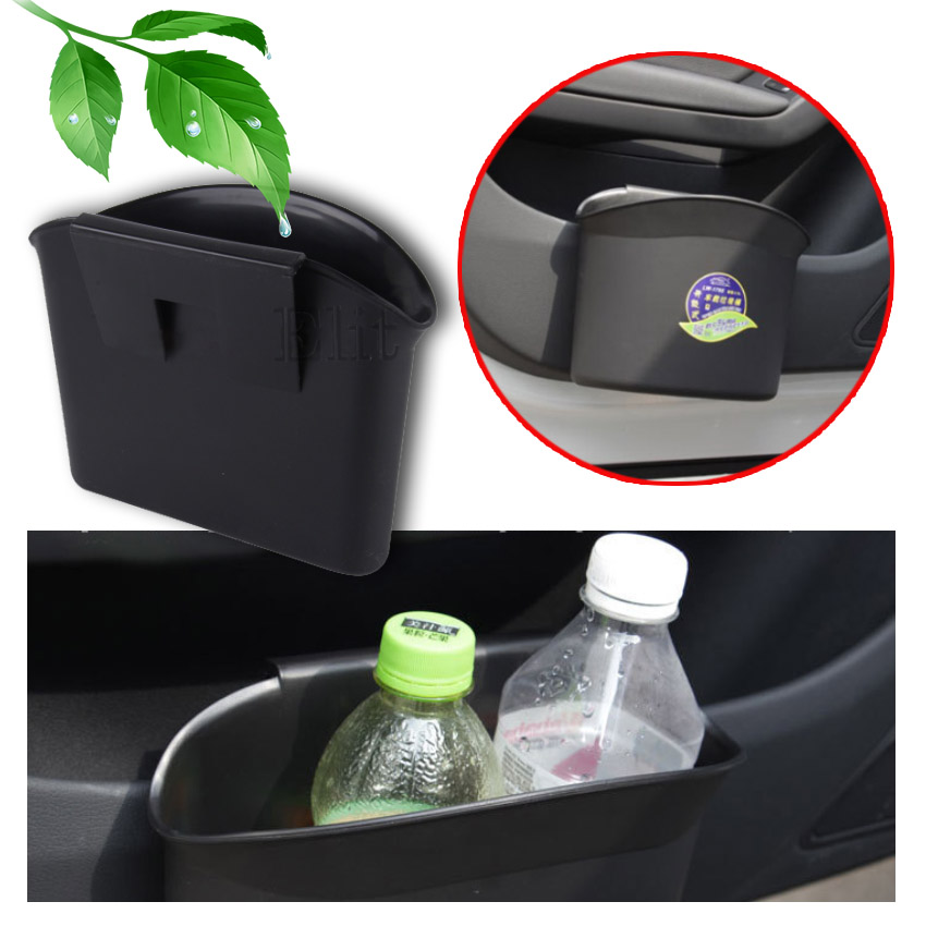 Elit ถังขยะภายในรถ ที่ใส่ขวดน้ำในรถ Car Bin Cup Holder