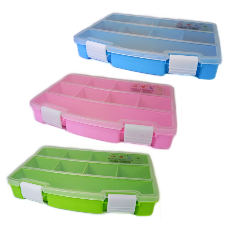 กล่องแบ่งช่องขนาดกลางอเนกประสงค์