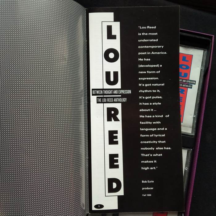 Between Thought and Expression: The Lou Reed Anthology (box set 3 cd)