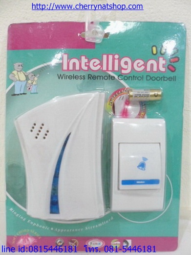 กริ่งไร้สาย 38เสียงใช้แบตเตอรี่ รัศมี40เมตร