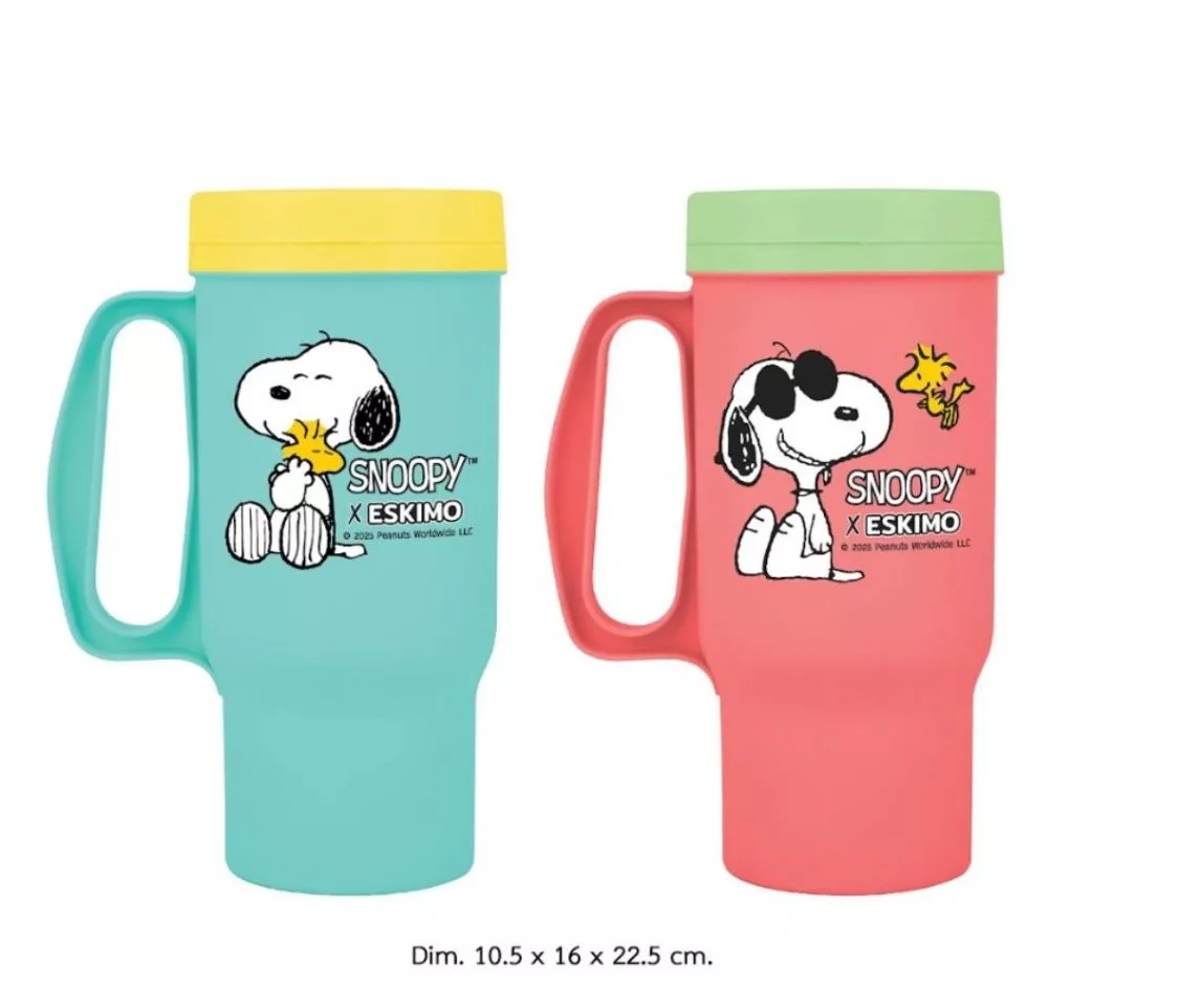 P13877 แก้วน้ำเก็บความเย็น 32 ออนซ์ (10.5*16*22.5 cm) ลายการ์ตูน เกรดเอ No.CM32B ขายยกมัด (ราคาขายส่งต่อ 1 มัด: 4 โหล: 48 ใบ:เฉลี่ย 60 บต่อใบ)