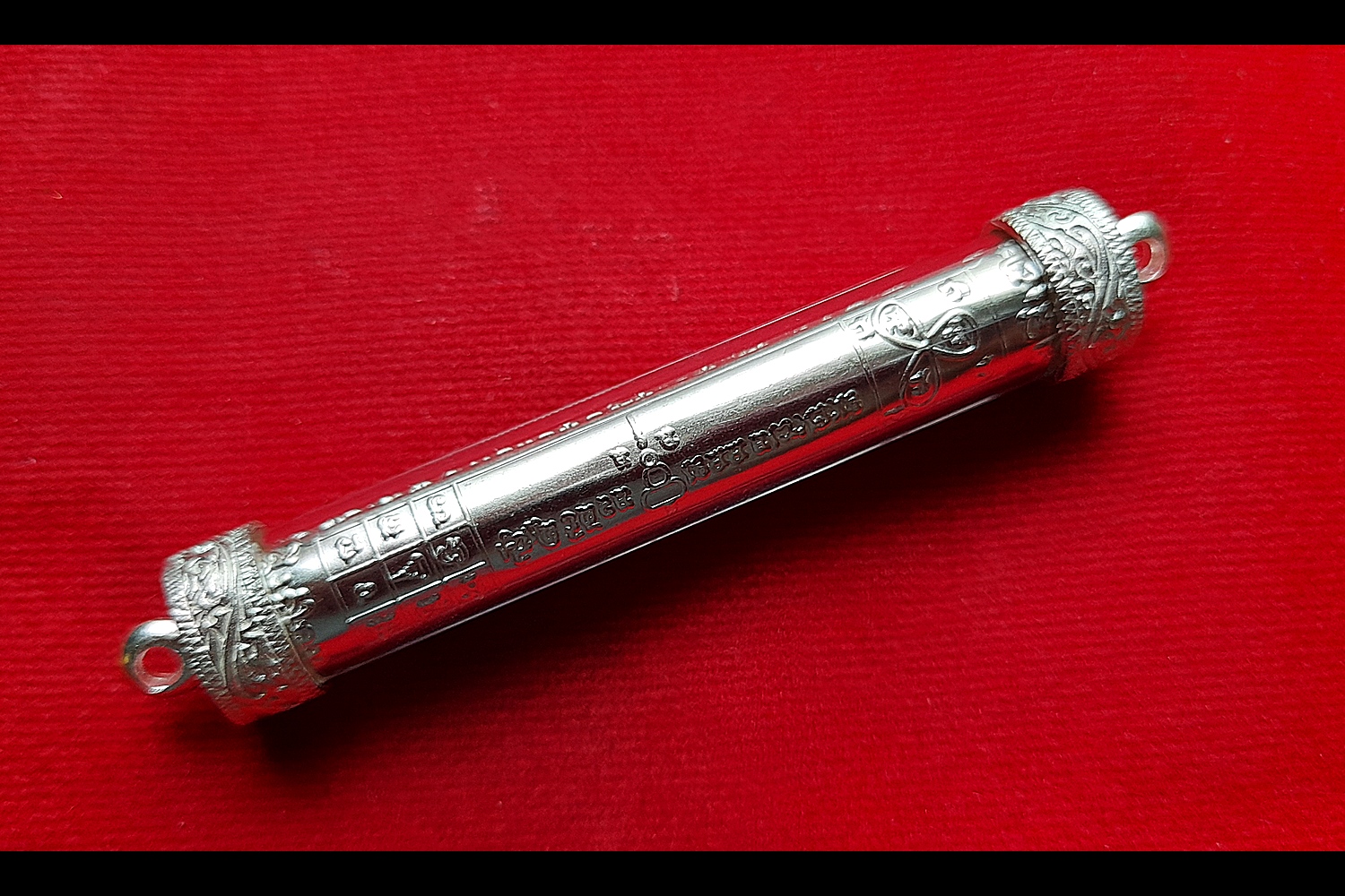 ตะกรุดมหาระงับ รุ่นแรก เนื้อเงินแท้ ปี2563 #รับประกันแท้