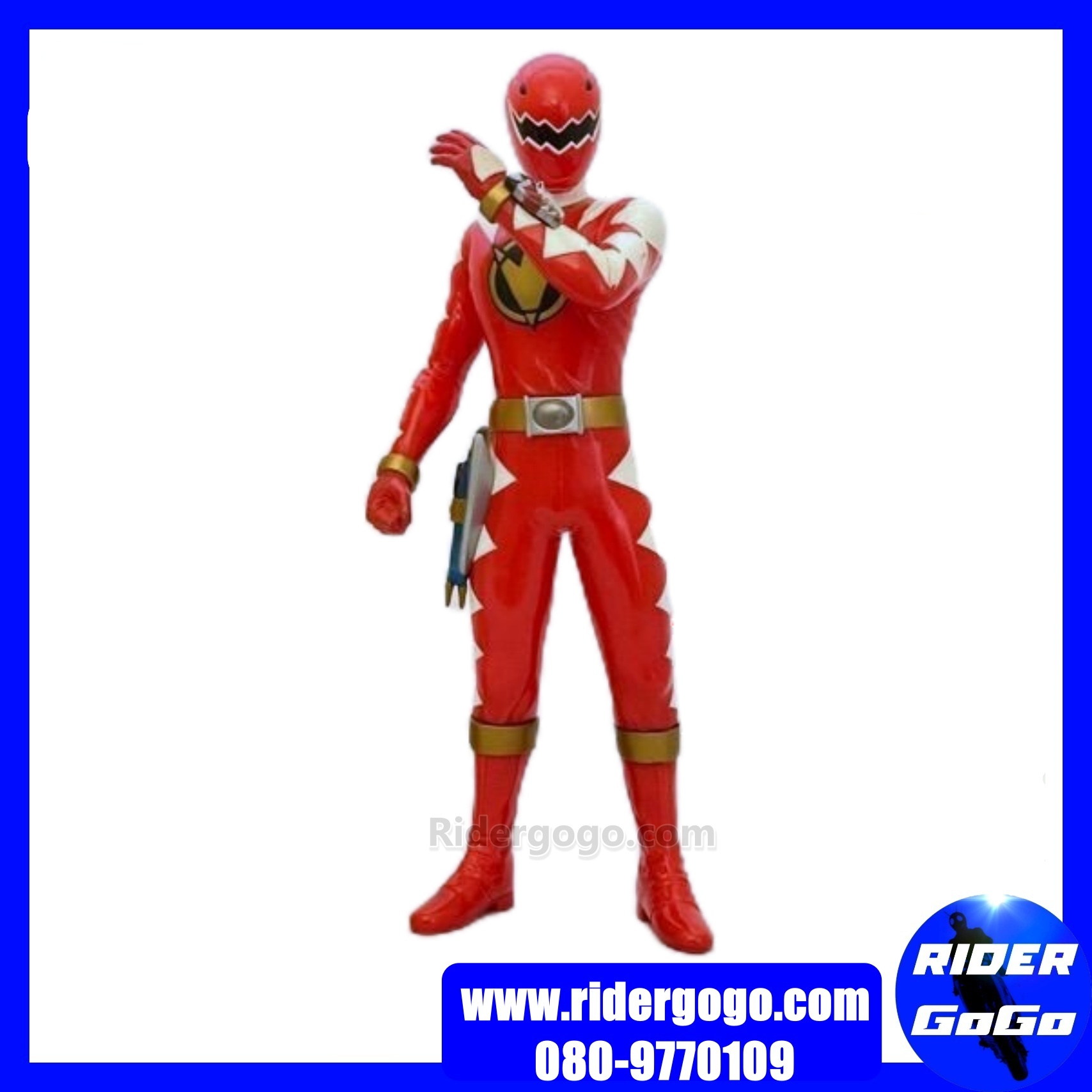 Abaranger Big Size Soft Vinyl Figure เซ็ต 3 ตัว