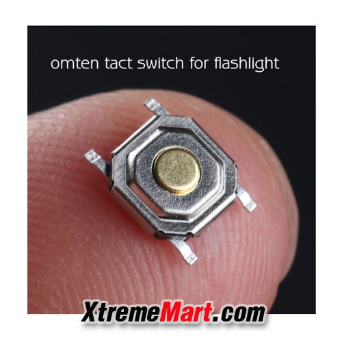 สวิทซ์ไฟฉาย สวิตช์เล็ก Micro Switch สวิตช์กดจิ๋ว ขนาด 5mm สำหรับ DIY ไฟฉายและอุปกรณ์อื่นๆ (ชิ้นละ)