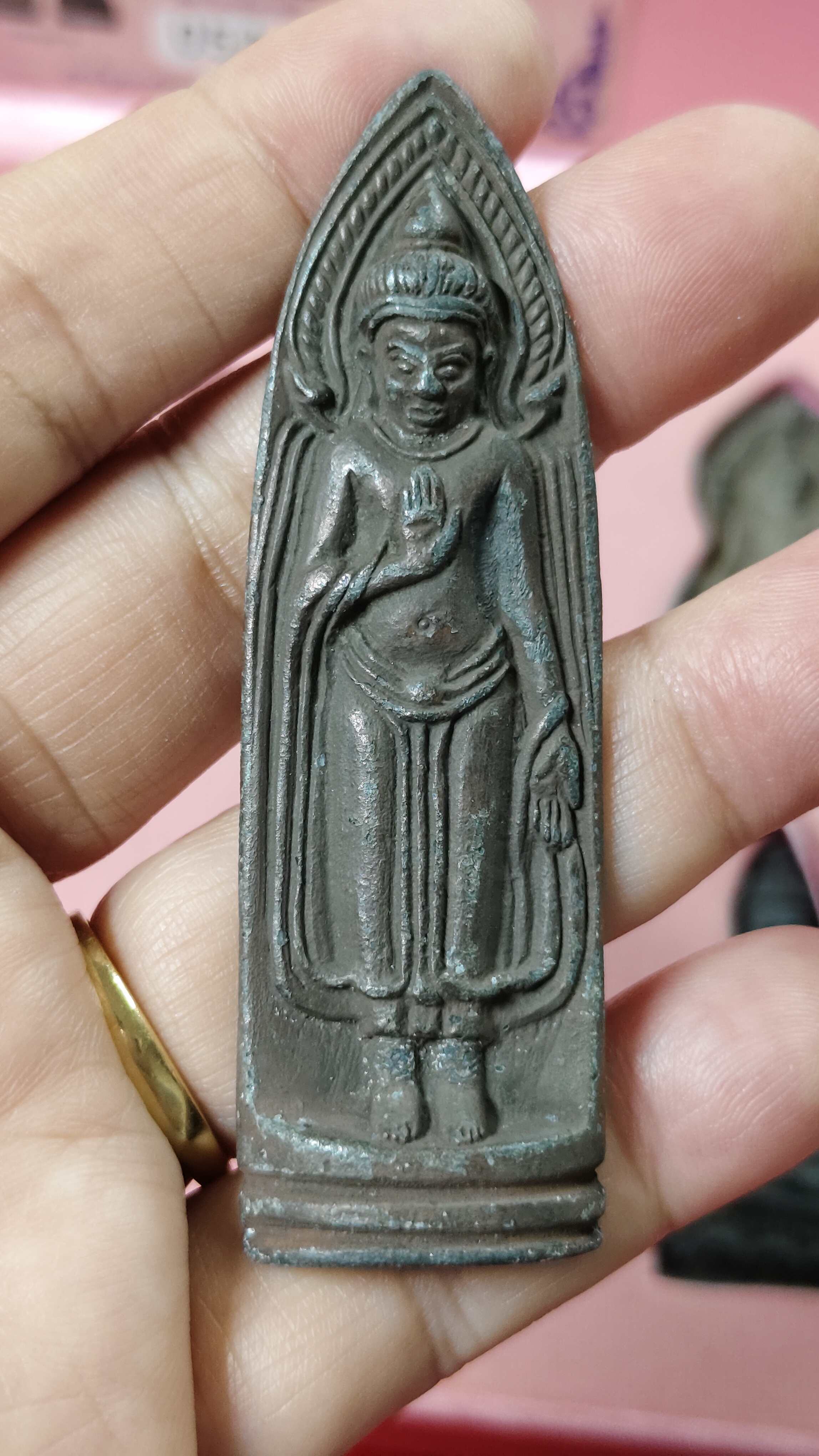#ชุดเบ็ญจภาคี พระยอดขุนพลเนื้อชิน รหัสm-0078