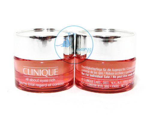 (Tester) Clinique All About Eyes Rich 5 mL เซรั่มลดรอยคล้ำและถุงใต้ตาที่ดังที่สุดใน 3 โลก