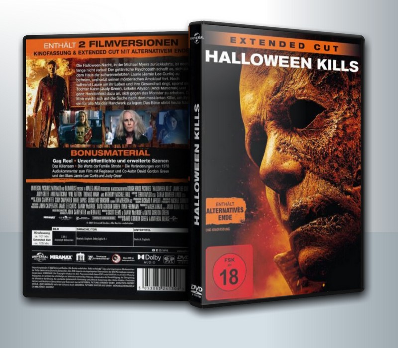 Halloween Kills (2021) ฮาโลวีนสังหาร ( 1 DVD )
