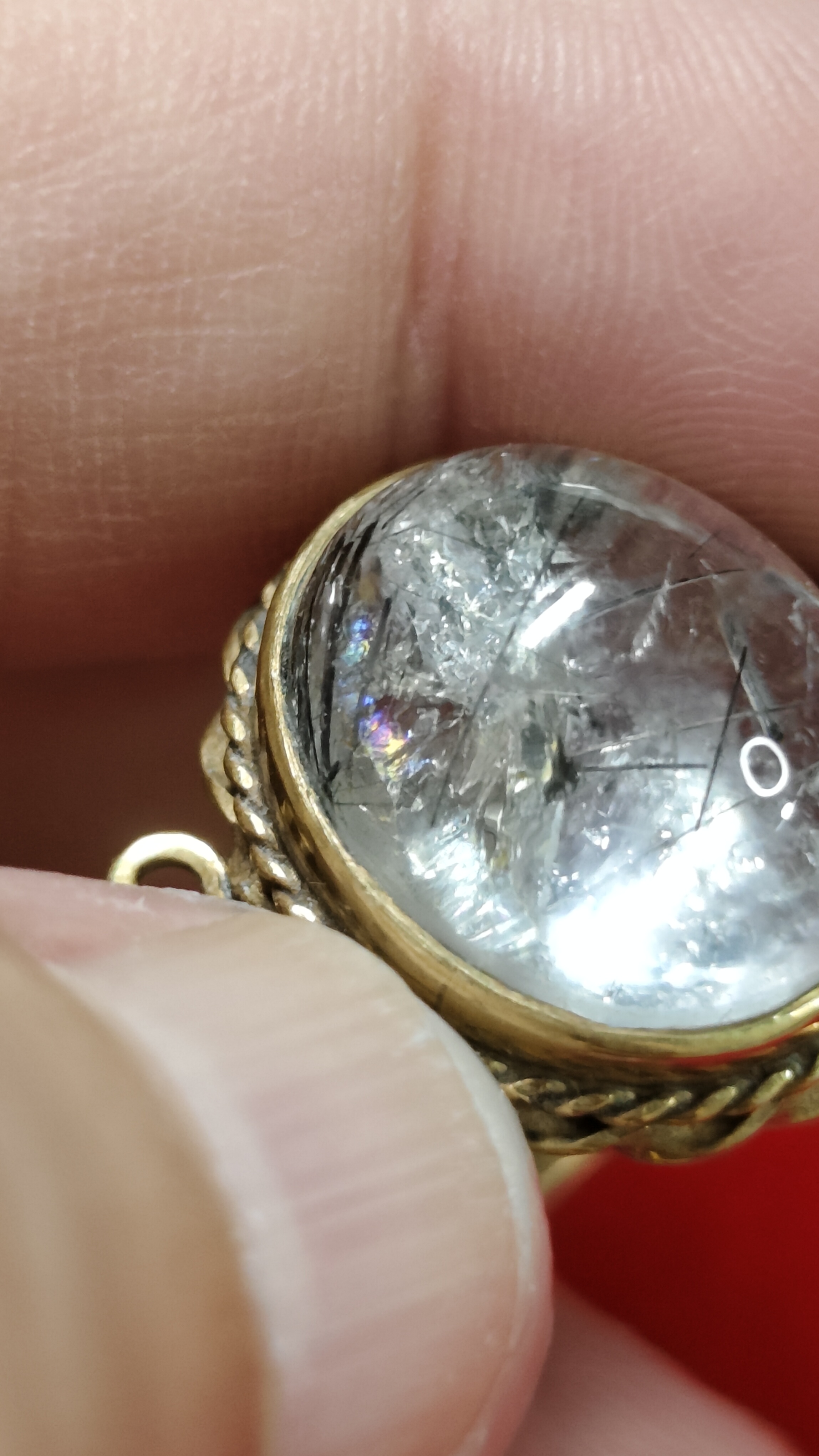 #แหวนแก้วโป่งข่าม รหัสR-0081