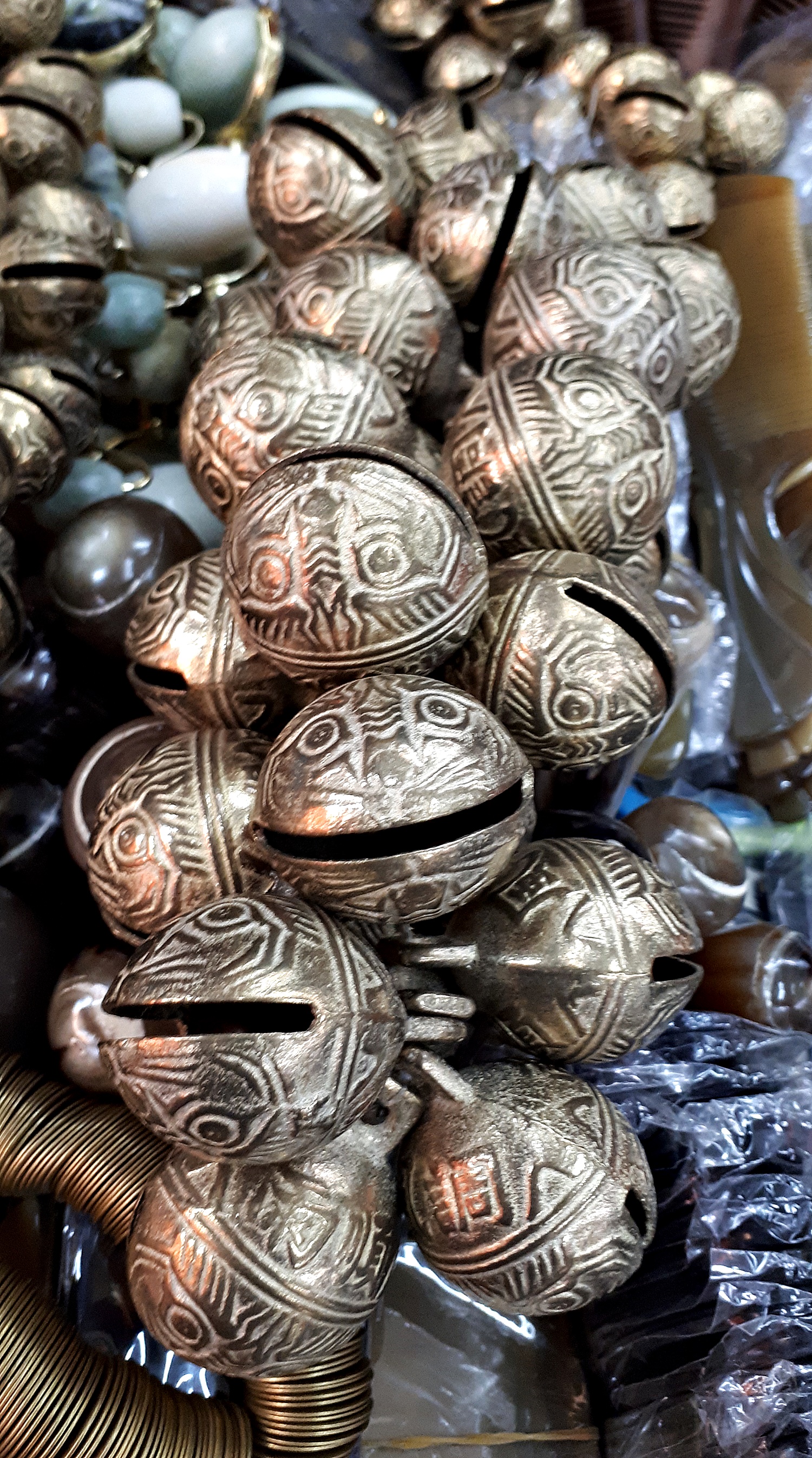 กระดิ่ง ทองเหลือง โบราณ หลายขนาด (ขายปลีก ขายส่ง)