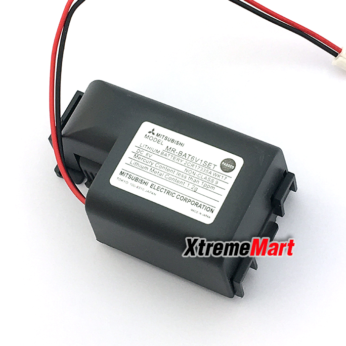 MR-BAT6V1SET แบตเตอรี่ MITSUBISHI MR-BAT6V1SET MR-J4 6V 1650mAh Lithium Industrial Battery (ก้อนละ)