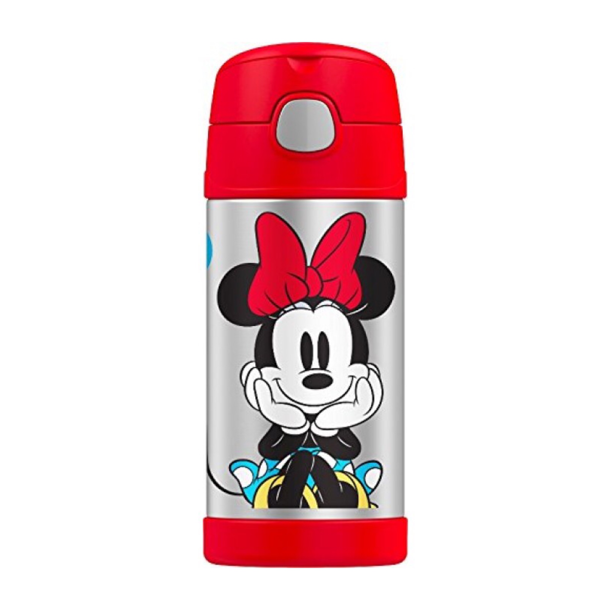 กระติกน้ำสเตนเลสรักษาอุณหภูมิ Thermos FUNtainer Vacuum Insulated Stainless Steel Bottle 12OZ (Minnie Mouse)