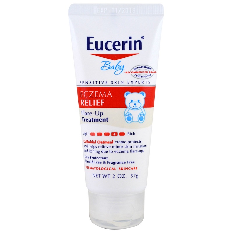 ครีมบำรุงผิวสำหรับทารกและเด็กเล็ก Eucerin Baby Eczema Relief Flare-Up Treatment
