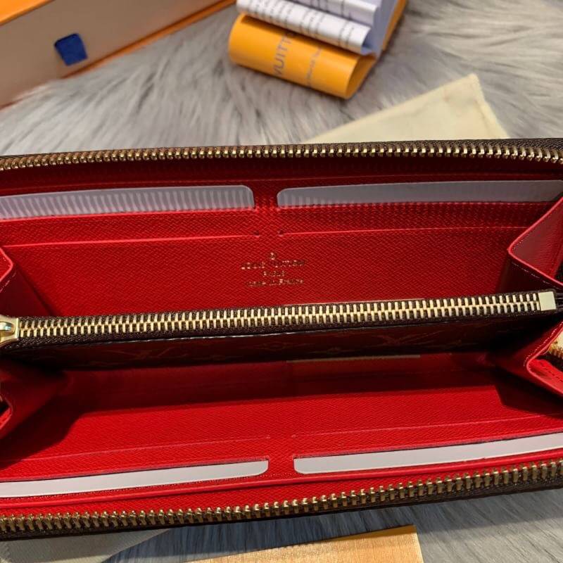 กระเป๋าสตางค์ lv clemence monogram ซิปรอบ ใบยาว