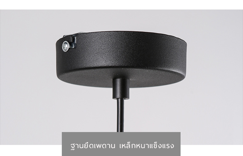 โคมไฟห้อยเพดานทรงเรขาคณิต