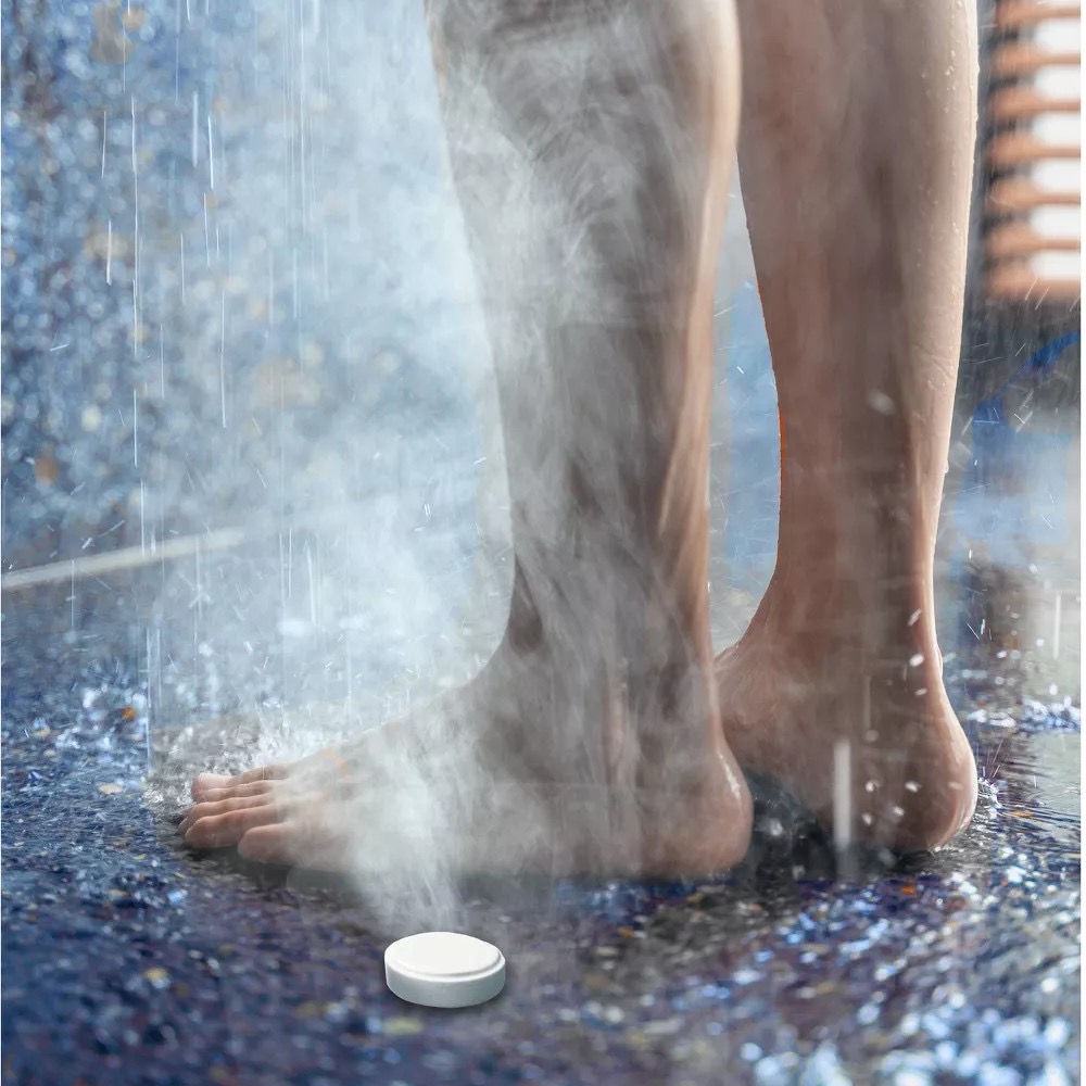 เม็ดไอระเหยคลายความตึงเครียด Vicks VapoShower Aromatherapy Soothing Vapos Tablets (5 Shower Tablets)