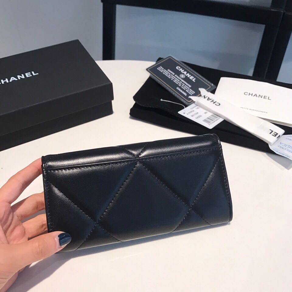 กระเป๋าสตางค์ cn wallet ใบยาว หนังแกะ มีหลายสี