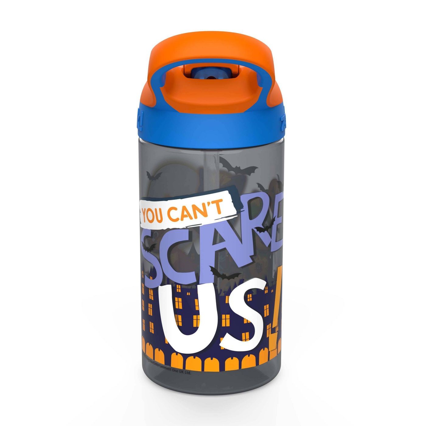 กระติกน้ำพร้อมหลอดดื่มสำหรับเด็ก Zak! PJ Masks 16 Oz. Halloween Water Bottle
