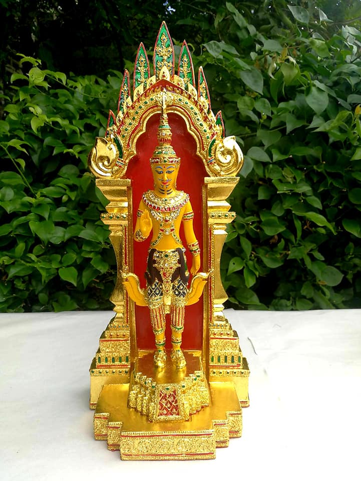 รูปหล่อ เทวดานพเคราะห์ ทั้ง9 เนื้องานเรซิ่น ลงสีปิดทอง (สูง30ซม) (ราคาองค์ละ4500บาท) (งานหล่อทำใหม่ยังไม่ได้ผ่านพิธีปลุกเสก)