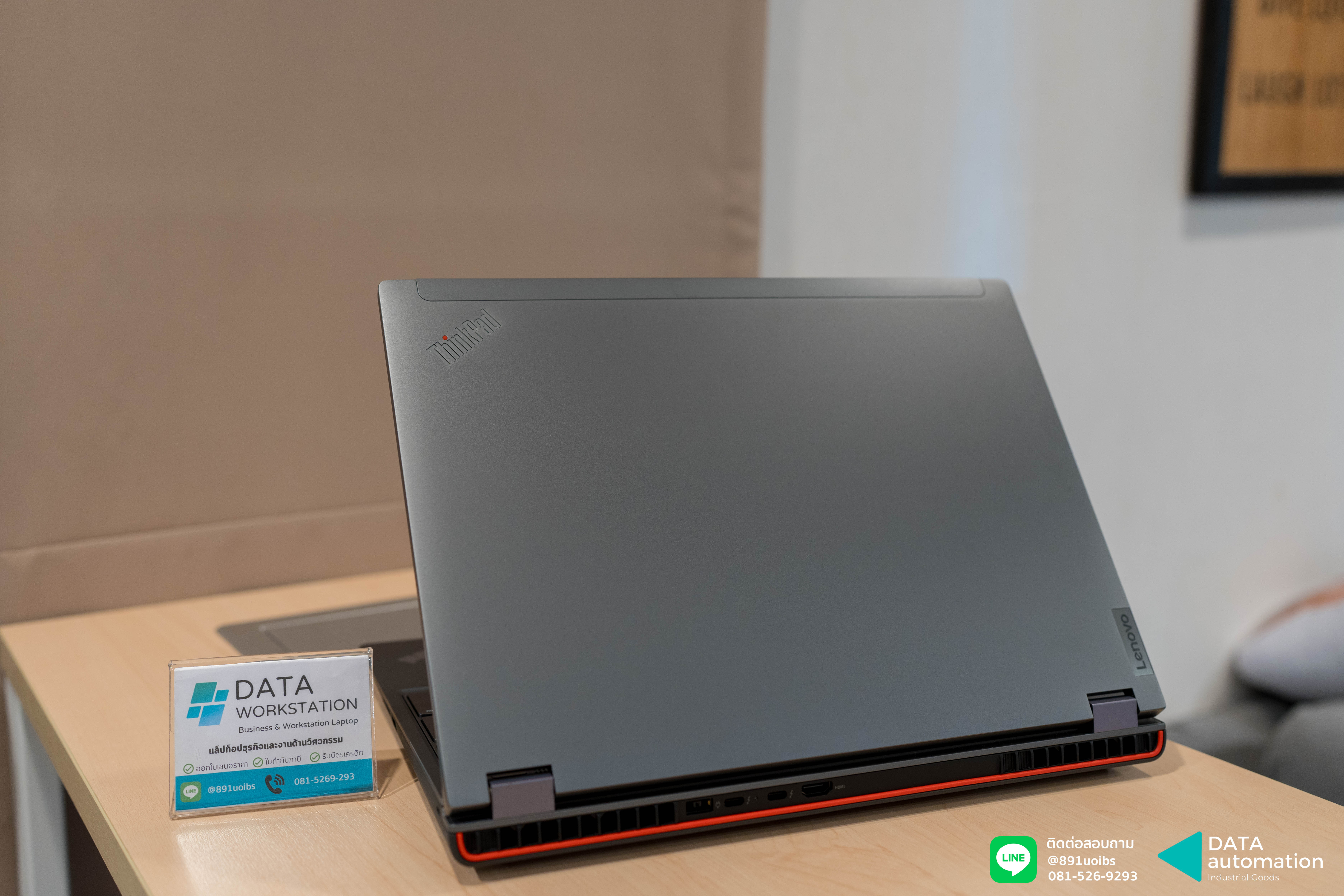 Workstation ThinkPad P16 Gen 2 With 4G LTE CPU i7-13700HX/Ram 128GB /SSD 1TB/RTX 4000 Ada/16"2.5K 165Hz*มือสอง(ทักแชทก่อนสั่งซื้อ)