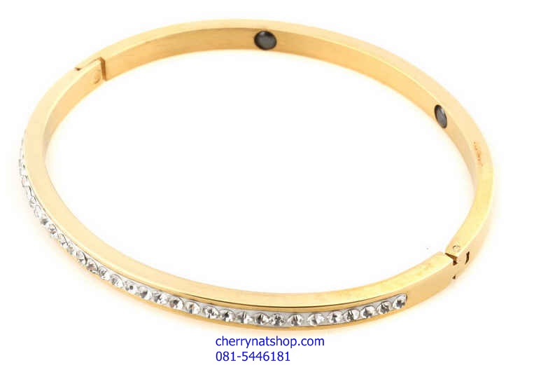 พร้อมส่งสร้อยข้อมือแม่เหล็กเพื่อสุขภาพ สร้อยไทเทเนียมเจอรเมเนียม สร้อยประจุลบ รุ่นL