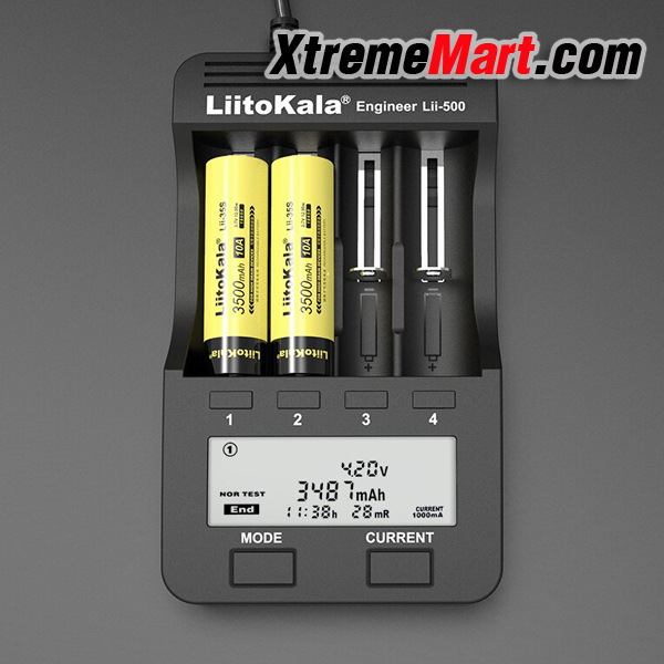 แบตเตอรี่ชาร์จได้ LiitoKala 18650 Lii-35S หัวนูน 3.7V Li-ion 3500mAh (ของแท้ ความจุเต็ม) Lithium battery (ก้อนละ)