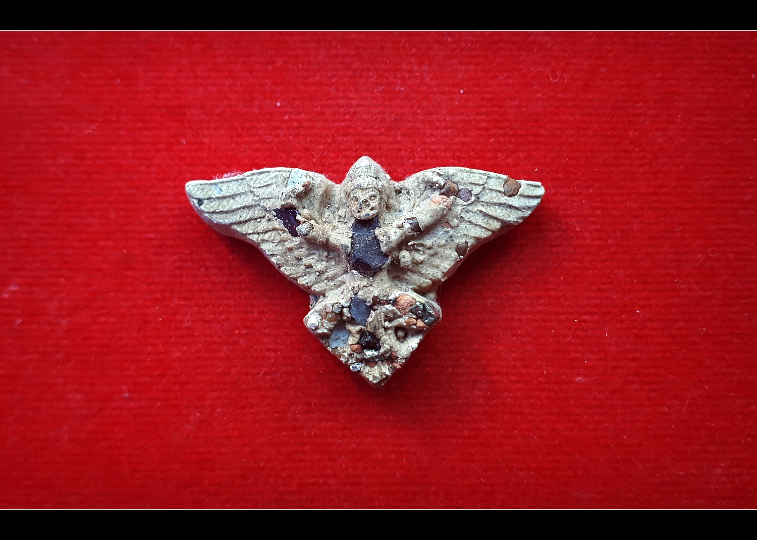 พญาครุฑ เนื้อผง(ผสมรวมโครตมวลสาร) ปี2560 #รับประกันแท้ - หลวงพ่อหนุน วัดพุทธโมกข์