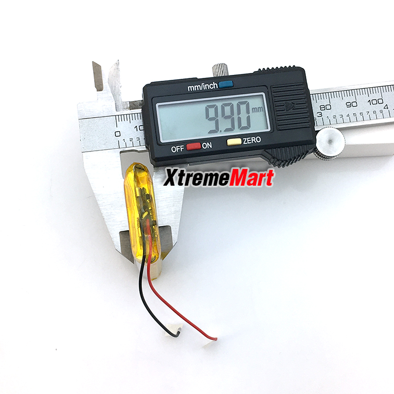 แบตเตอรี่ Li-Po 103450 3.7V 2000mAh Lithium Polymer LiPo Rechargeable Battery For DVD PAD camera GPS Speaker