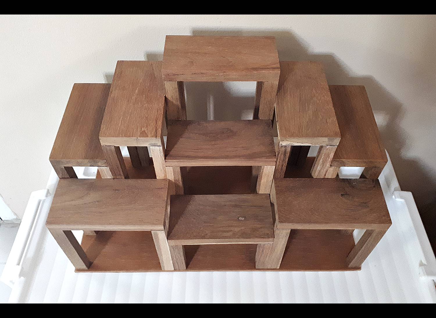 โต๊ะหมู่บูชา ไม้ประดู่ (สำหรับวางพระไม่เกิน5นิ้ว)