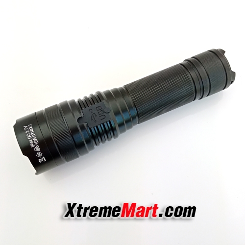 ไฟฉาย SupFire L6-S XM-L2 U2 LED สว่าง 1100 Lumens 10W 5 โหมด พร้อมแบตเตอรี่ 26650 และสายชาร์จ USB