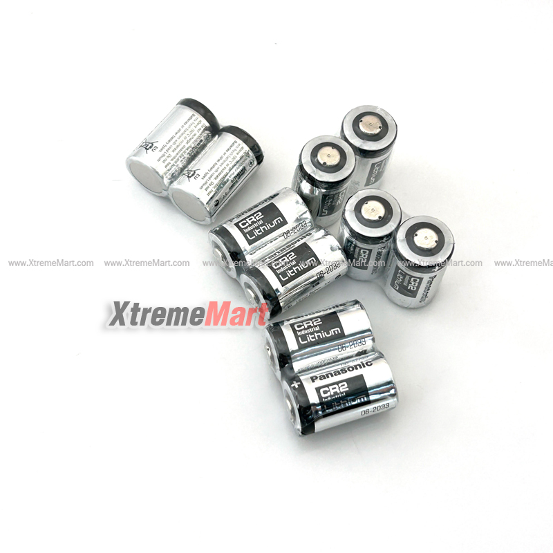 แบตเตอรี่ Panasonic CR2 3.0V สีเงิน ชนิดไม่ชาร์จ (ก้อนละ)