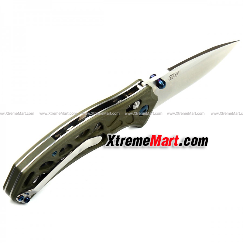 มีดพับ FB7631-GR Stainless steel Folding Knives (ด้ามสีเขียว)