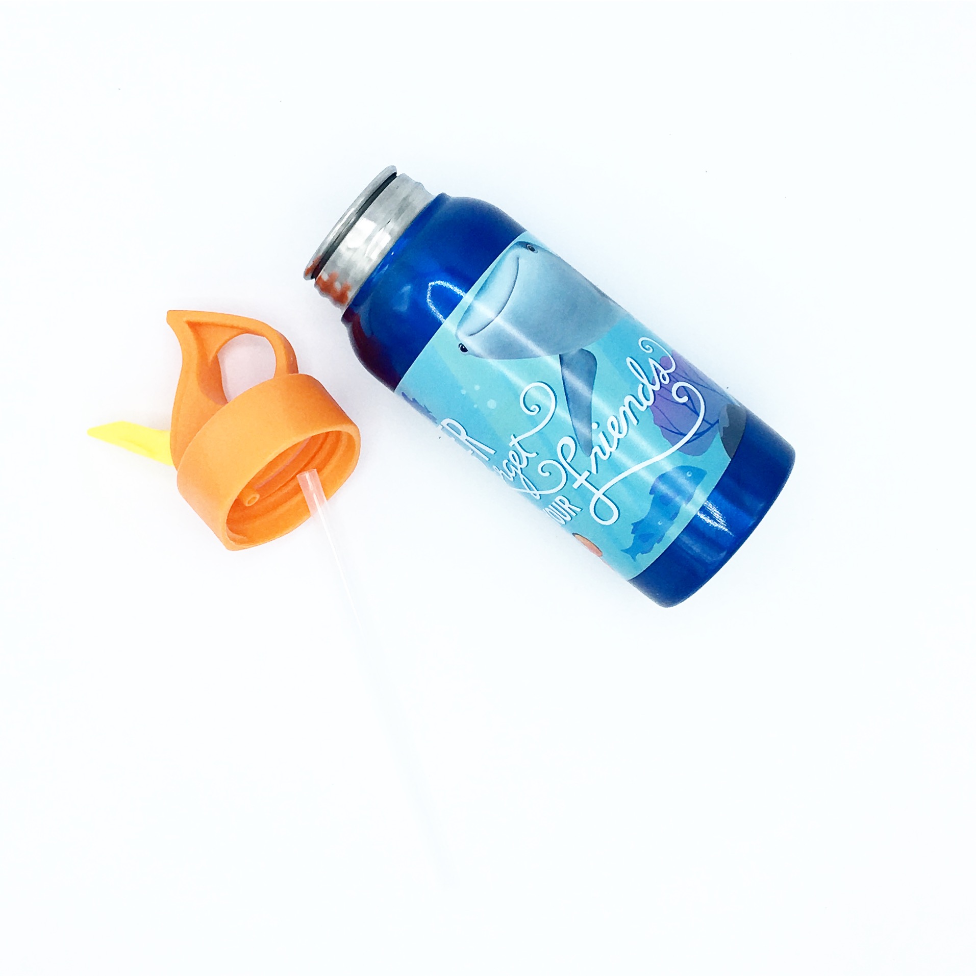 กระติกน้ำสแตนเลสพร้อมหลอดดูด Zak! Designs Eco Hydro Canteen Bottle (Finding Dory)