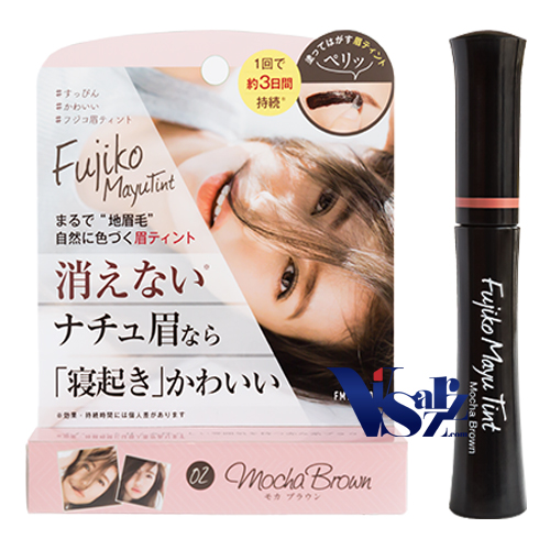 Fujiko Mayu Tint 5g #02 Mocha Brown คิ้วแน่นนาน 3-7 วัน เจลเขียนคิ้ว เขียนง่าย ให้ขนคิ้วเรียงสวยเสมือนจริงด้วยสารพิเศษภายในผลิตภัณฑ์ที่ทำปฏิกิริยากับโปรตีนบนชั้นผิวหนังกำพร้าบริเวณคิ้ว พร้อมคุณสมบัติกันน้ำ กันเหงื่อ และน้ำมันในคลีนเซอร์ จึงหมดกังวลเรื