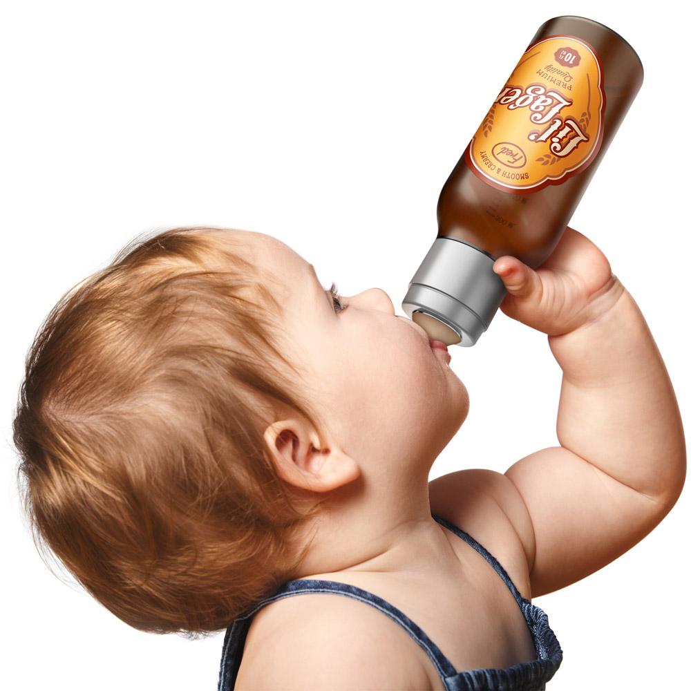 ขวดนมทรงขวดเบียร์ Fred CHILL, BABY Lil' Lager Baby Bottle