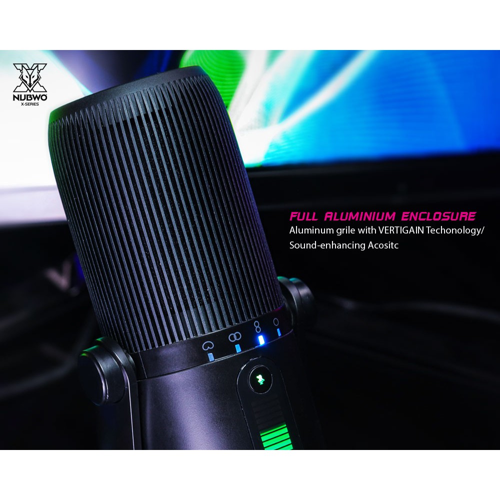 พร้อมส่ง Microphone Streaming NUBWO Cypher X300 96Khz (ไมโครโฟนคอนเดนเซอร์) รับประกัน2ปี #ไมค์สตรีม
