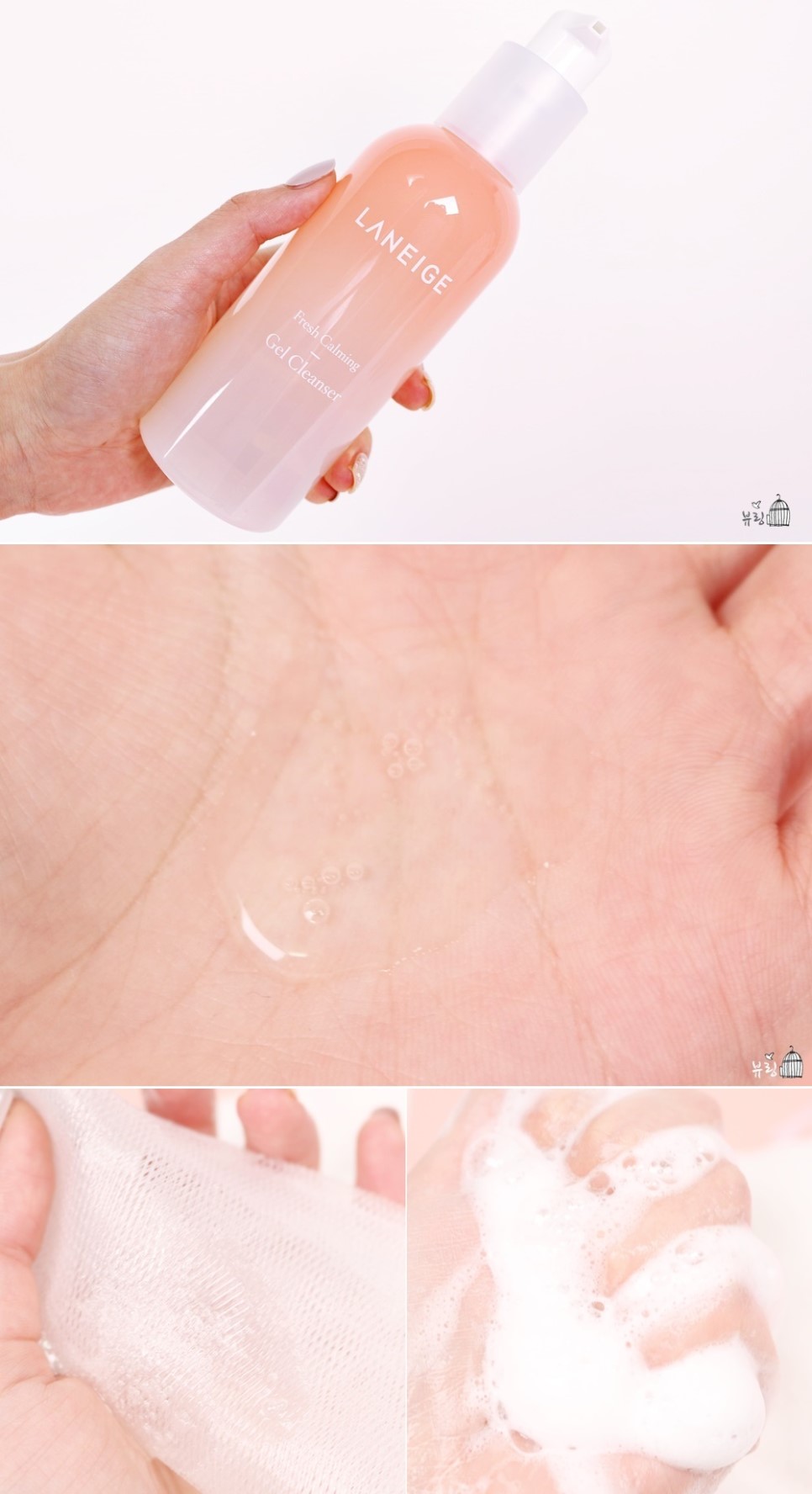 (ลดพิเศษ 40%) Laneige Fresh Calming Gel Cleanser 230mL เจลทำความสะอาดผิว ขจัดสิ่งสกปรกตกค้างและความมันส่วนเกินบนผิว ออกได้อย่างล้ำลึก โดยยังรักษาสมดุลผิว ให้ผิวเปล่งปลั่ง บริสุทธิ์ใส