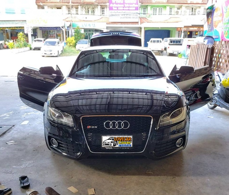 ยางกระดุมเล็ก พีวีซี 100% ยางปูพื้นรถยนต์ Audi RS5 (A5)