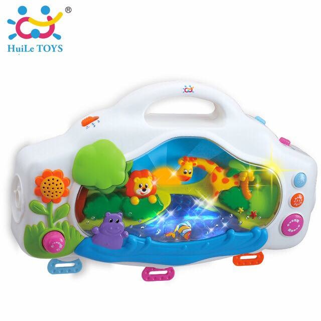 ชุดโมบายกิจกรรมเสริมพัฒนาการ Huile Toys 3-in-1 Smart Soothing Activity Gym